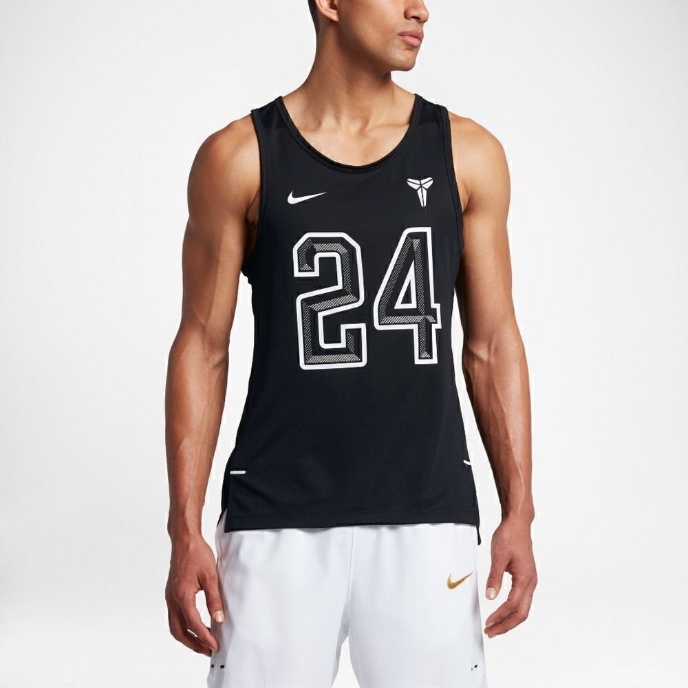 Nike Kobe Bryant Black Mamba Basketball Jersey Mambacita White Sheath Small S LE